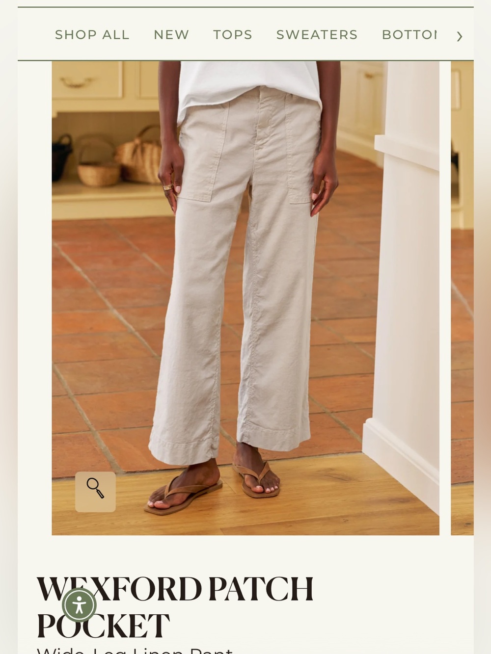 Frank & Eileen Wexford Patch Packet Utility Pant